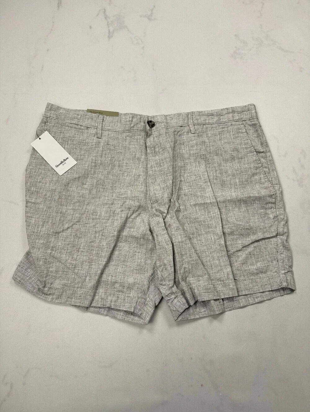 Goodfellow & Co Every Wear Shorts Bermuda Gray Modern Classic Style - Mens 38